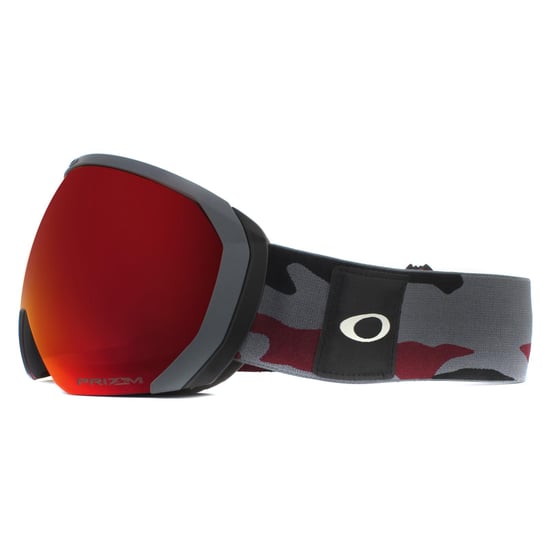 Oakley Skibrille Flight Path XL OO7110-15 Grenache Grau Camouflage Prizm Snow Torch Iridium - Image 3