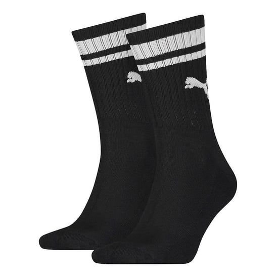 Puma - Chaussettes HERITAGE - Adulte (Noir / Blanc) - Image 1