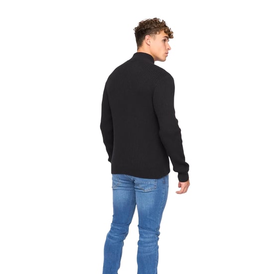 Crosshatch - "Wellburys" Pullover für Herren (Schwarz) - Image 2
