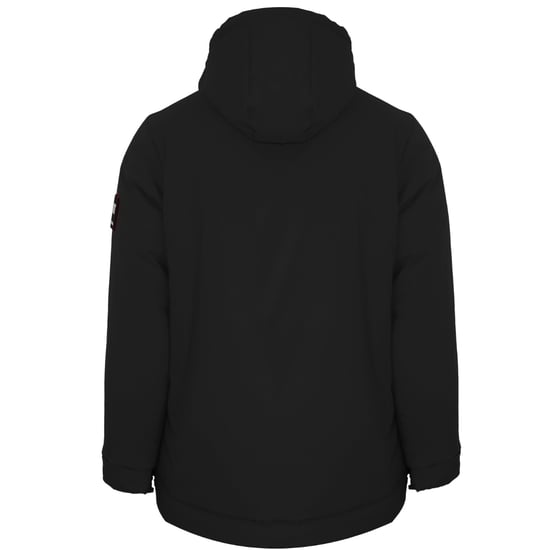 Plein Sport Gepolsterte Kleine Rundlogo Markierte Schwarze Jacke - Image 2