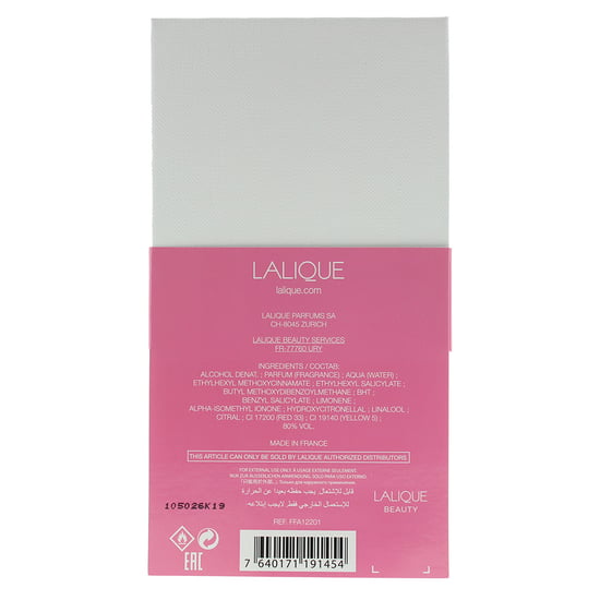 Lalique Les Compositions Parfumees Pink Paradise Eau de Parfum 100ml Spray