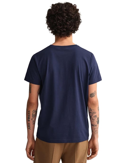 Gant | Herren T-Shirt mit Rundhalsausschnitt Archive Shield - Image 3