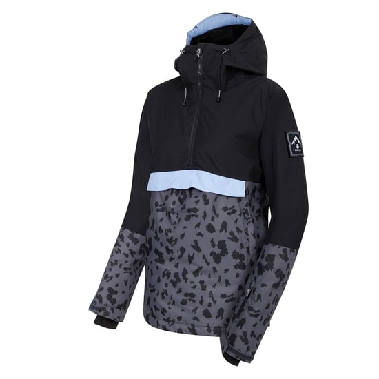 Dare 2B - "Snowburst" Skijacke Über den Kopf für Damen (Schwarz/Ebenholz-Grau) - Image 3