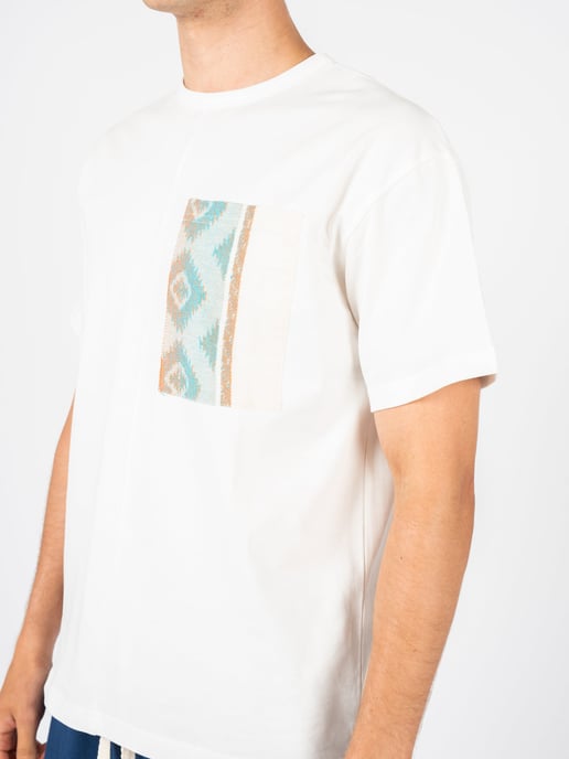 Xagon Man T-Shirt Over Men's Off-White