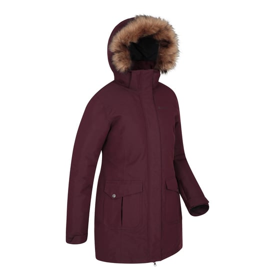 Mountain Warehouse - "Tarka II" Steppjacke für Damen (Burgunderrot) - Image 5