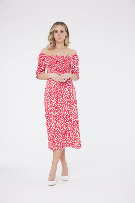 Eliza Ditsy Floral Dress