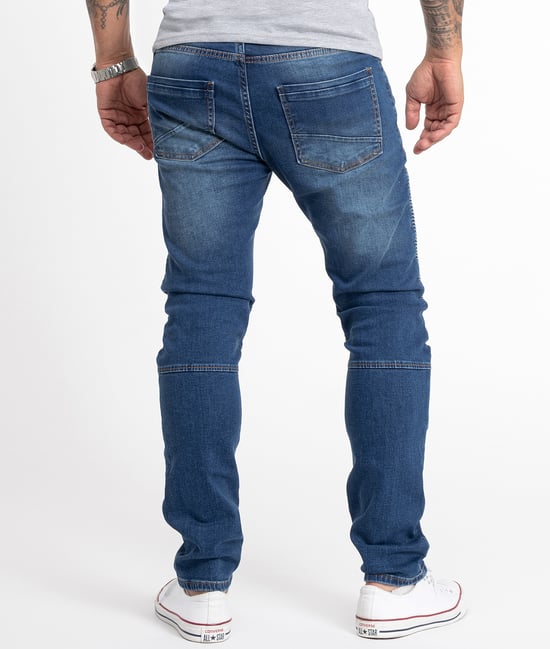 Rock Creek Jeans Slim Fit Blau - Image 3