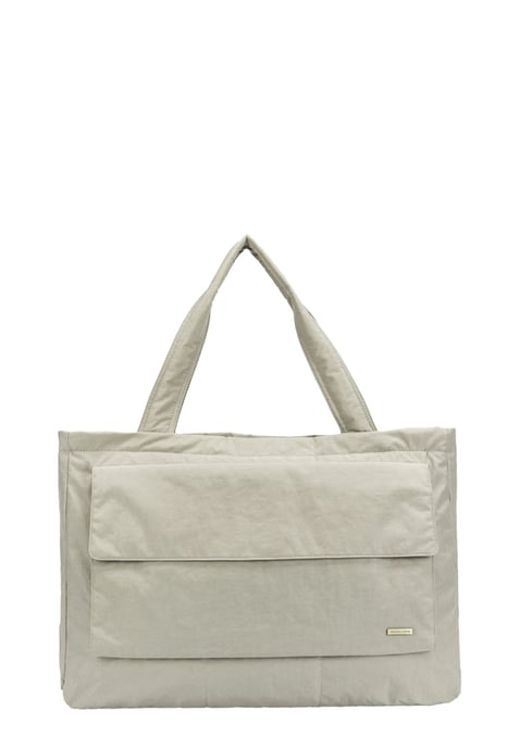 Oversized Landscape Nylon Tote