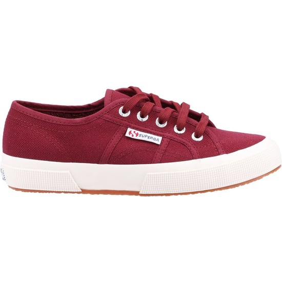 Superga 2750 Cotu Classic 100% Baumwolle Damen Dunkel Bordeaux Trainer - Image 4