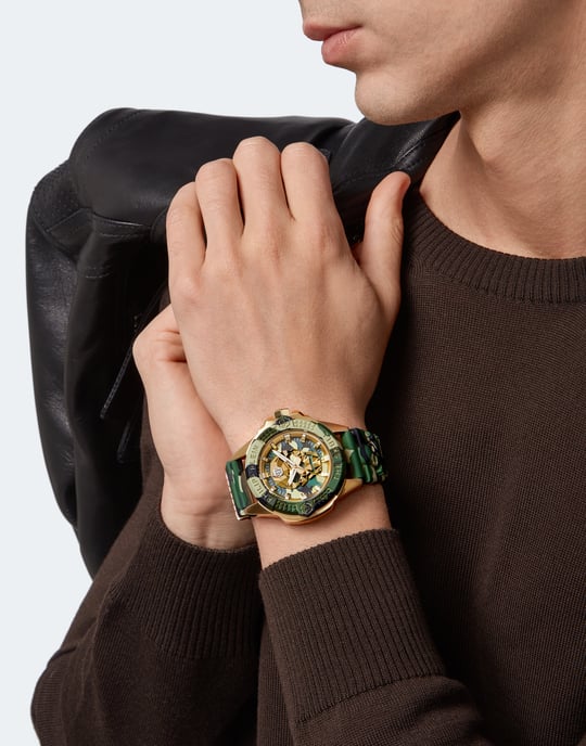 Philipp Plein The $kull Herrenuhr grün PWAAA0921 - Image 3