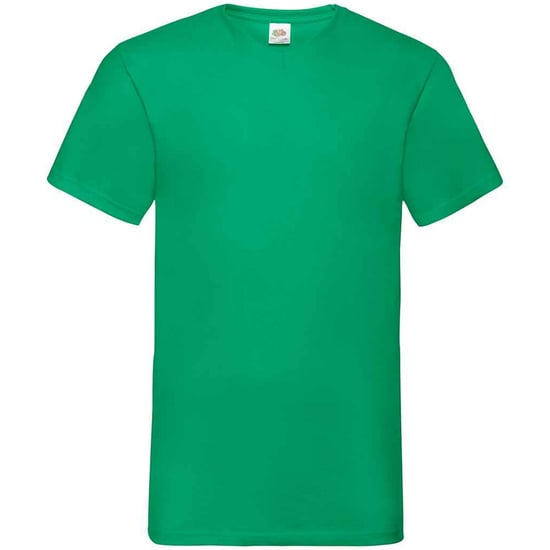 Fruit of the Loom - "Value" T-Shirt V-Ausschnitt für Herren (Irisches Grün) - Image 1