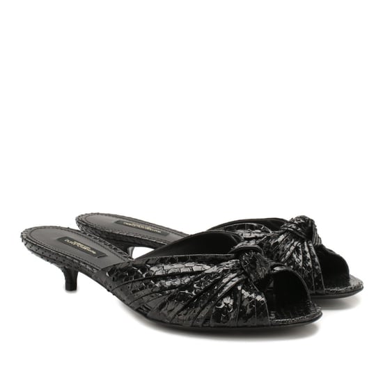 Dolce & Gabbana Mules en cuir de python - Image 2
