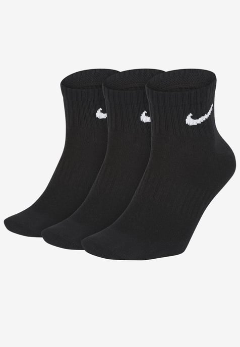 Nike Dry Cushion Everyday 3 Paar Söckchen in Schwarz - Image 1