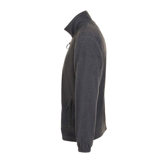 SOLS Herren North Full Zip Outdoor Fleece Jacke (Grau meliert) - Image 3