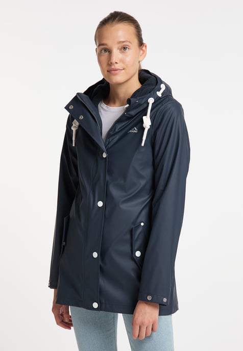ICEBOUND Serie urbaner Regen 3 in 1 Regenjacke Damen Marine - Image 3