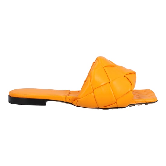 Bottega Veneta Lido Flache Sandale orange - Image 1