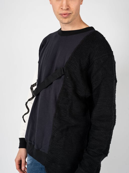 Nicolo Tonetto Sweatshirt Lien Herren schwarz - Image 5