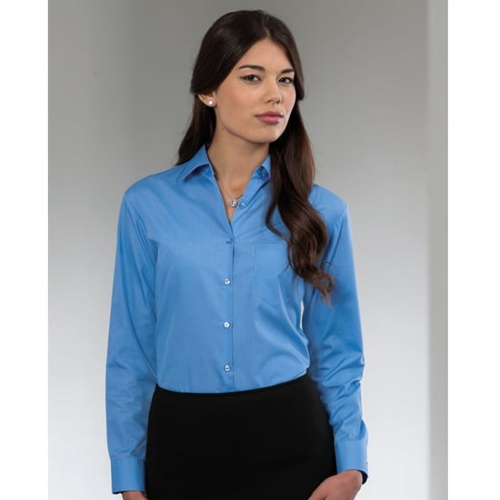 Russell Collection - Bluse - Damen (Hellblau) - Image 3
