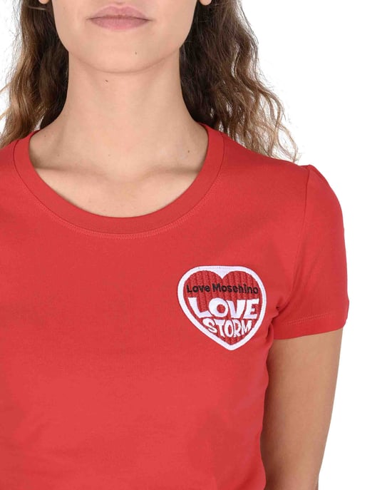 Love Moschino Damen-T-Shirt - Image 3