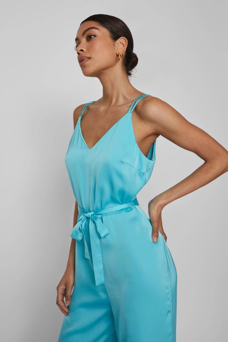 VILA Jumpsuit VIRAVENNA blau - Image 6