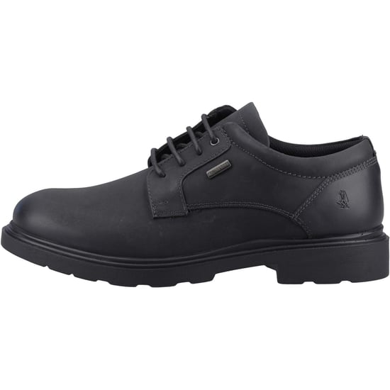 Hush Puppies Pearce Leder Herren Schwarz Schnürschuhe - Image 5