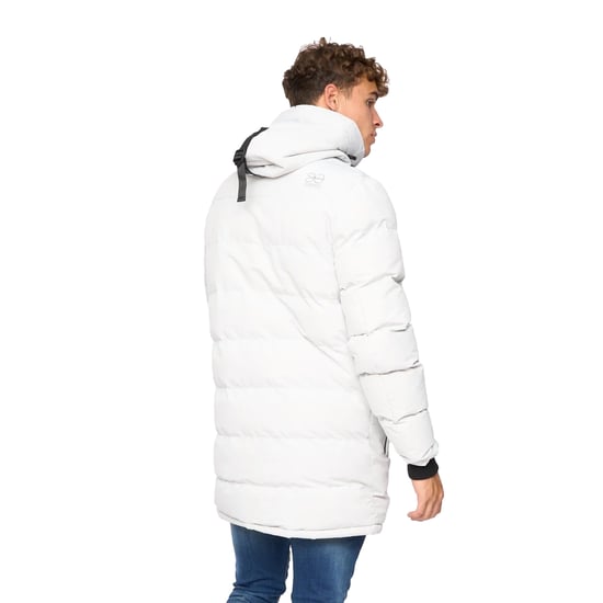 Crosshatch - "Milwaka" Steppjacke für Herren (Grau/Rosa) - Image 2