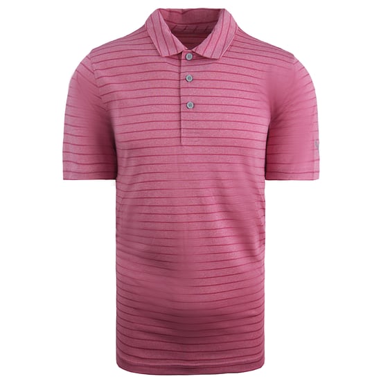Puma Dry Cell Performance Fit Rotation Stripe Rose Mens Polo Shirt 577974 23