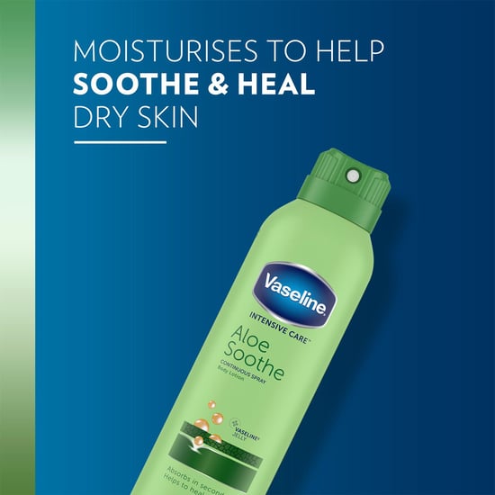 Vaseline Intensive Care Spray Moisturiser Aloe Soothe 190ml, 3 Pack