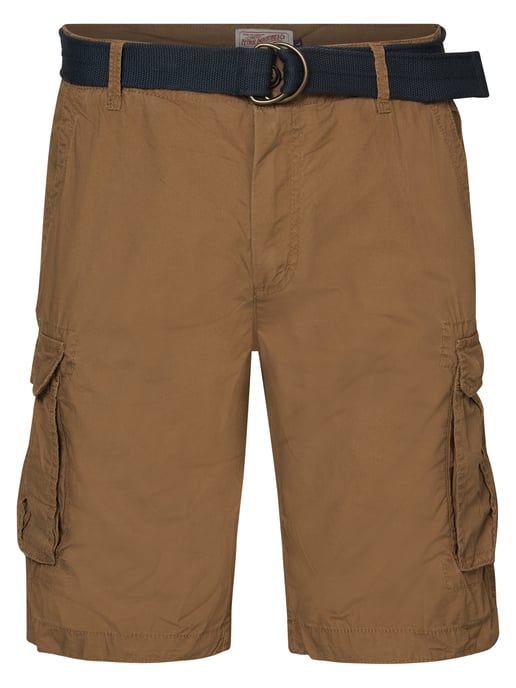 Petrol Industries - Cargo-Shorts mit Gürtel Männer - Braun - Image 1