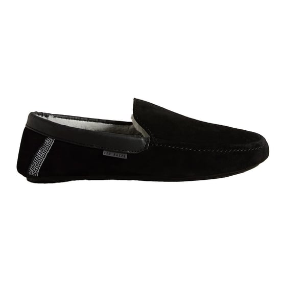 Ted Baker Vallant Mens Black Moccasin Pantoffeln - Image 1