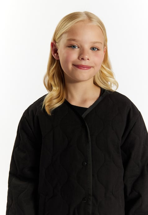 Dreimaster Steppjacke Mädchen Schwarz - Image 5