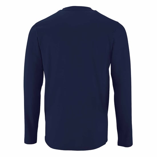 SOLS Herren Imperial Langarm T-Shirt (French Navy) - Image 2