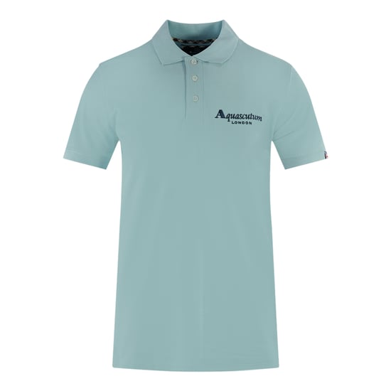 Aquascutum London 1851 Hellblaues Polohemd - Image 1