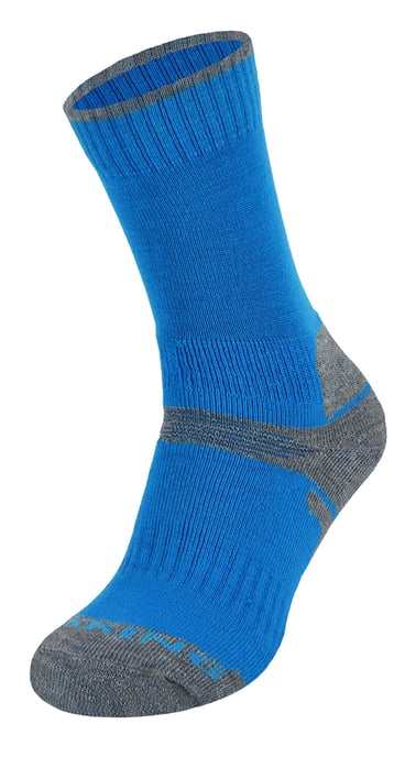 Kinder Merinowolle Wandern Socken | Comodo | Anti Blister Socken - Blau - Image 1