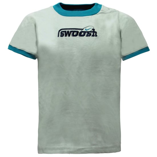 Nike Swoosh Kinder-T-Shirt in Hellgrün - Image 1