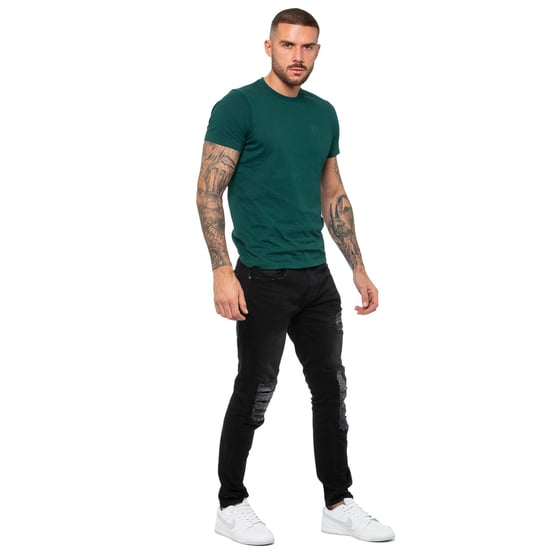 Enzo | Herren T-Shirt mit Rundhalsausschnitt - Grün - Image 6