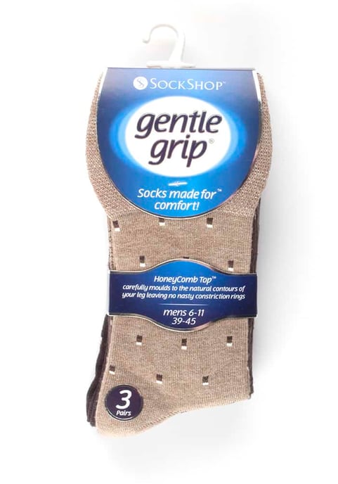 Gentle Grip - 6 Paar Gentle Grip Socken für Herren, nicht elastisch - MGG20 - Image 2