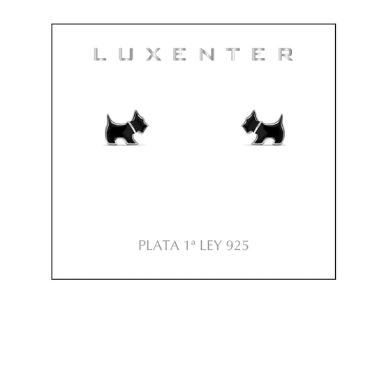 Luxenter 925 Sterling Silber rhodinierte Ohrringe - Trompik - Image 4