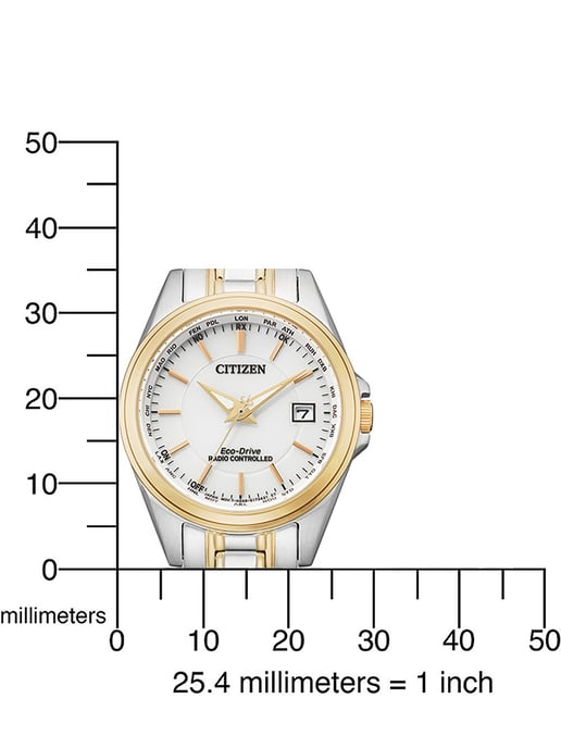 Citizen Mehrfarbig Damen Armbanduhr EC1186-85A - Image 4