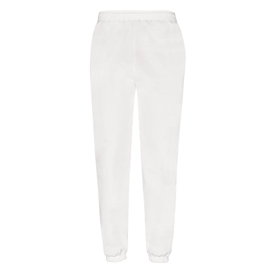 Fruit Of The Loom Klassische elastische Herren-Jogginghose (Weiß) - Image 1