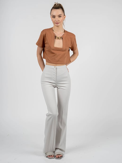 Patrizia Pepe Hose Damen grau - Image 2