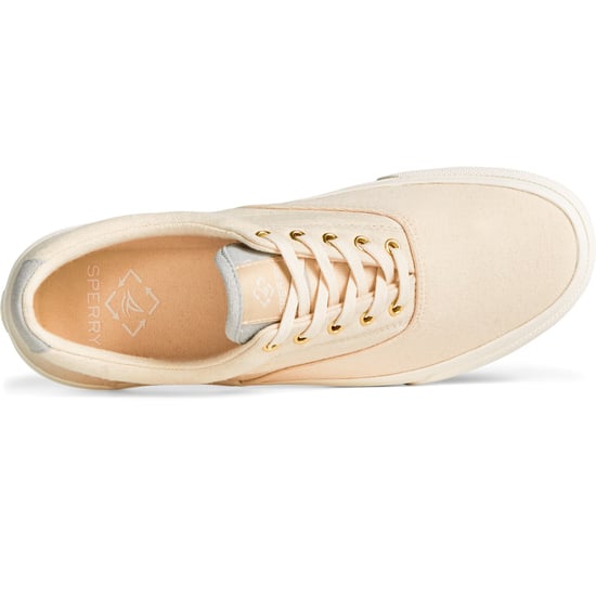 Sperry Men's SeaCycled Striper II CVO Baumwoll-Herren-Natursneaker - Image 4