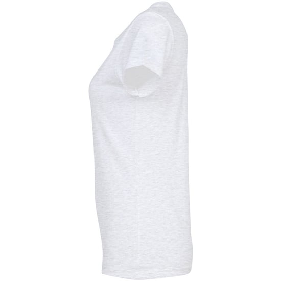 SOLS Womens/Ladies Imperial Heavy Short Sleeve T-Shirt (Ash) - Image 3