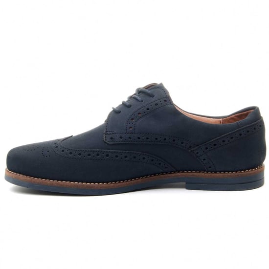 Confortable oxford Purapiel in Blue
