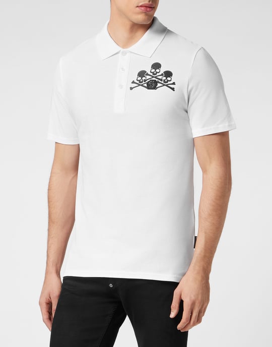 Poloshirt Skull - Image 1