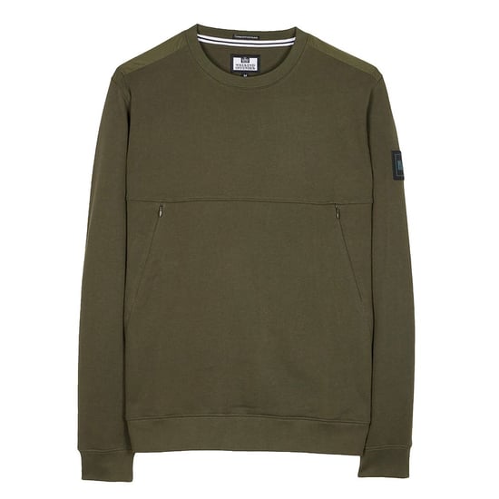 Weekend Offender Asmara Mens Dark Green Sweater