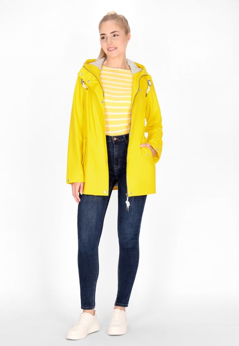 Schmuddelwedda Regenjacke Damen gelb - Image 2