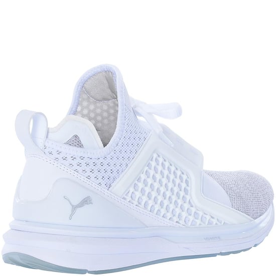 Puma Ignite Limitless Knit White Lace Up Slip On Running Trainers - Mens