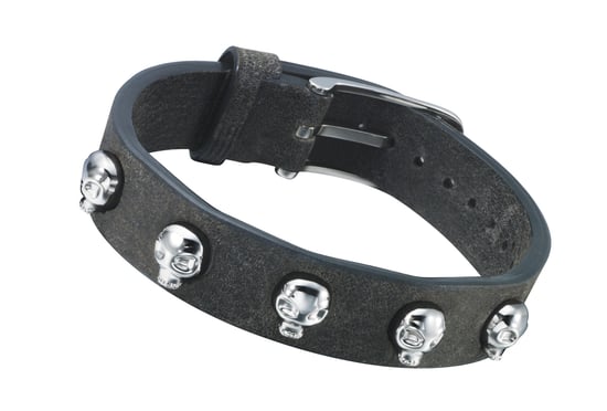 Police: "Wraith" Black Leather Watch