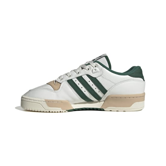 Men's adidas Originals Rivalry Low Premium Shoes in White Green